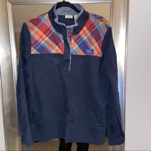 L.L. Bean half button up pullover